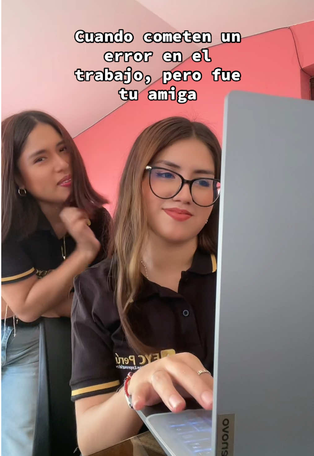 Errar es humano 🤗 #fyp #humor #workbestie #eycperú 