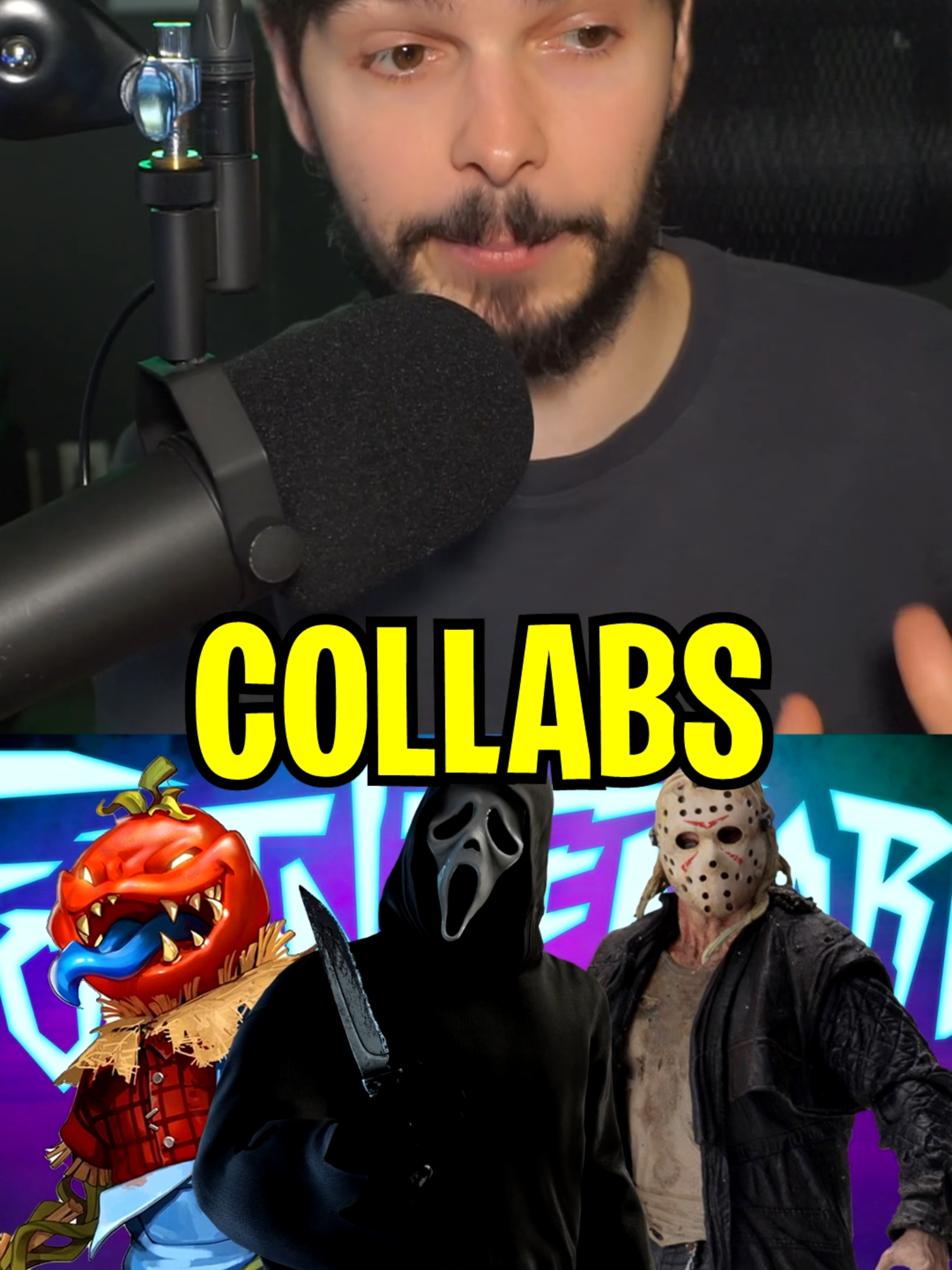 Fortnitemares Collaborations got Revealed Early! #fortnite #jason #ghostface #fortniteskins #halloween #viral #foryou