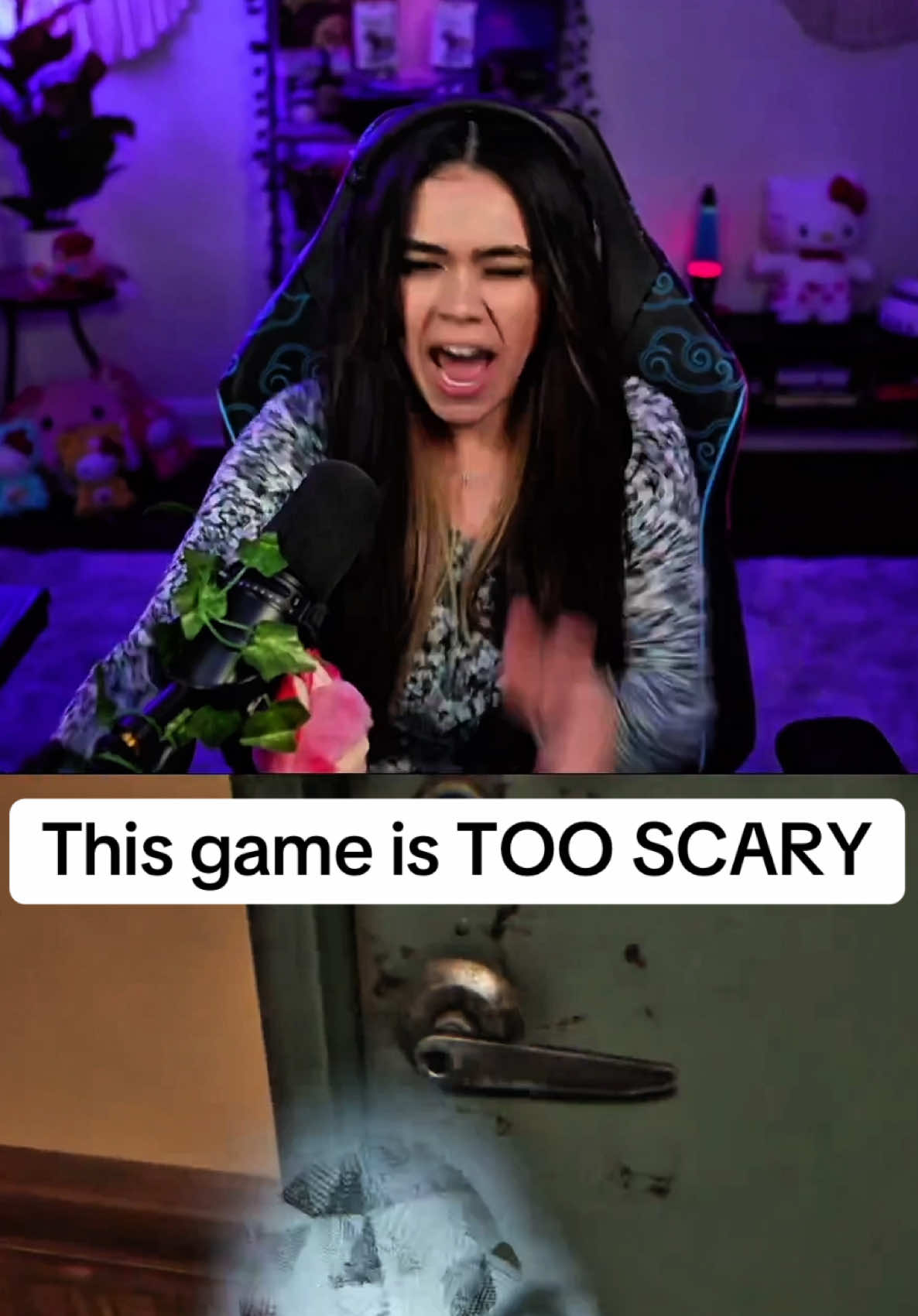 Who’s at the Door is way too scary 😭🫩 #horrorgames #scarygames 