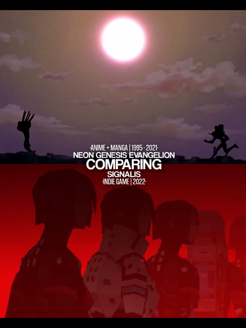peak similarities ✋🏻😁✋🏻 // signalis animation clips: @projectrop on YouTube #fyp #anime #mangaedit #animeedit #signalis #evangelion #edit 