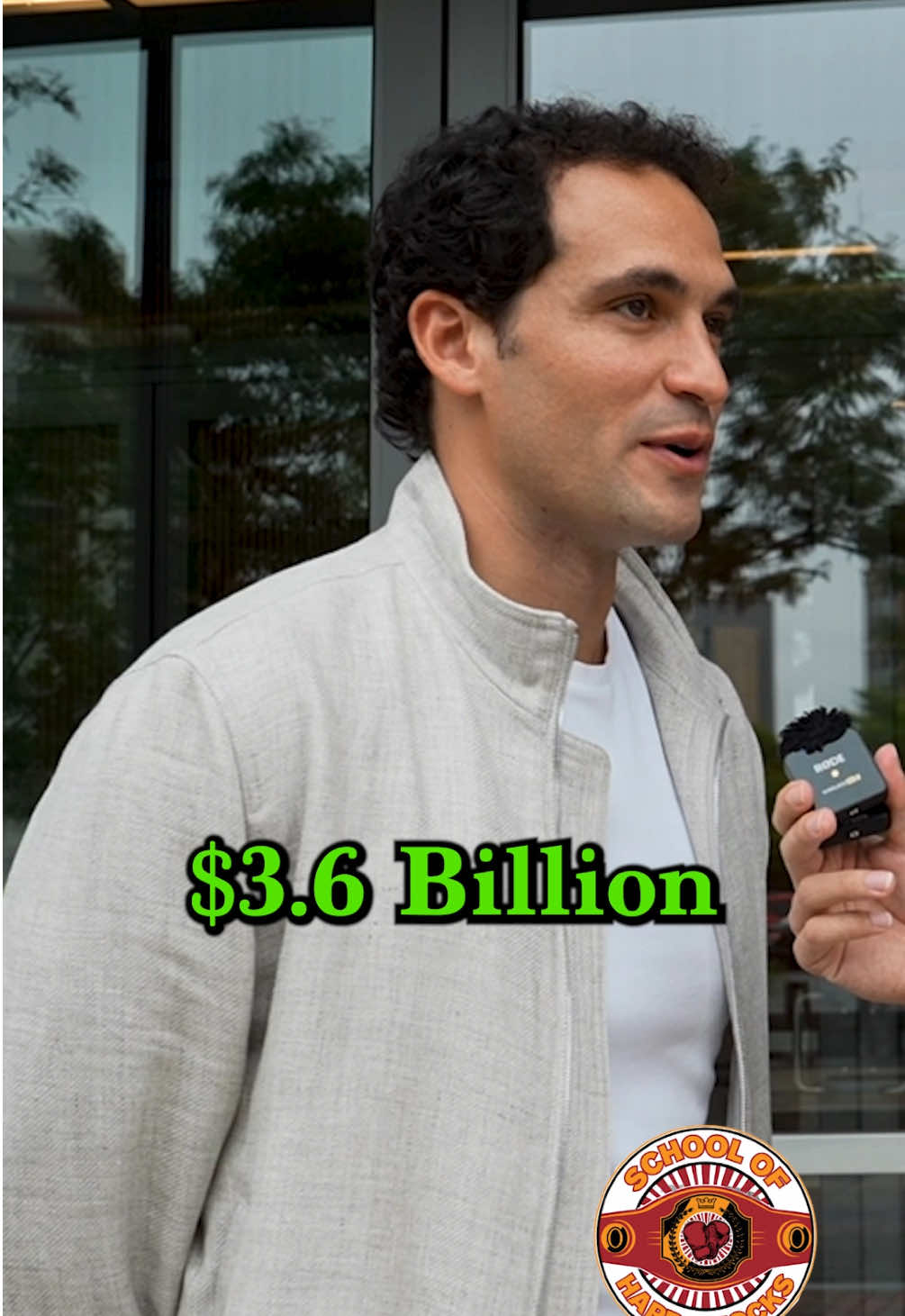 $3.6 BILLION with a B 🤯 I interviewed business MOGUL Will Ahmed the founder of @WHOOP in Boston! Since he went to Harvard, I asked him for a lesson about business that is not taught in Harvard business school. I also asked him about the lowest point in his career and when his courage was tested. I asked him why he never gave up despite almost failing seven years into building his company. Lastly, I asked him how he feels about competition and how he handles copycats in his market. #wealth #entrepreneur #financialfreedom #motivation 