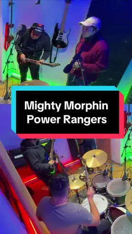 Respuesta a @𝕻𝖎𝖕𝖊 𝕾𝖊𝖗𝖓𝖆 🤘🏼👹  Mighty Morphin Power Rangers Cover Roshiband #roshiband #chile #latinoamerica #cover #powerrangers #fornite 