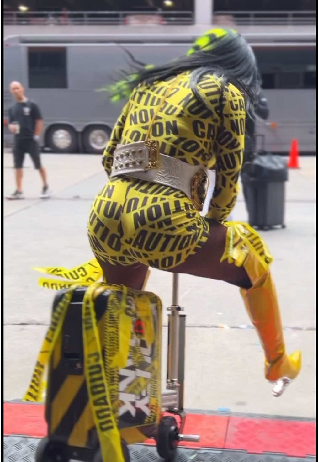Naomi is so freaking funny tho 🤣⚠️🖤💛 • #WWE #wweraw #wrestlingmemes #naomiwwe #trinityfatu #anxiety #depressed #MentalHealth #relatable #funny #wrestlingtiktok @CAUTION