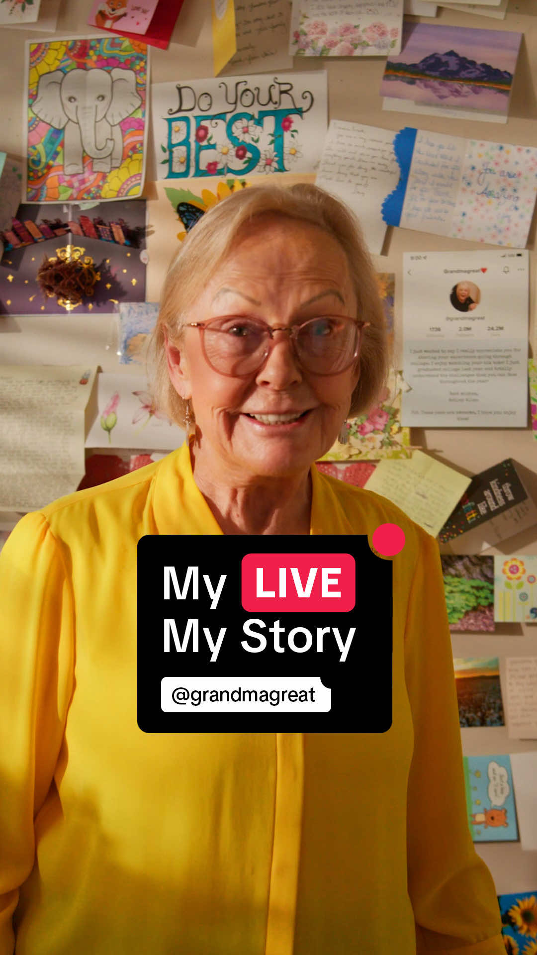 @GrandmagreatOfficial raised 17 grandkids, and now she's raising 3.4 million more thanks to TikTok LIVE. #MyLIVEMyStory