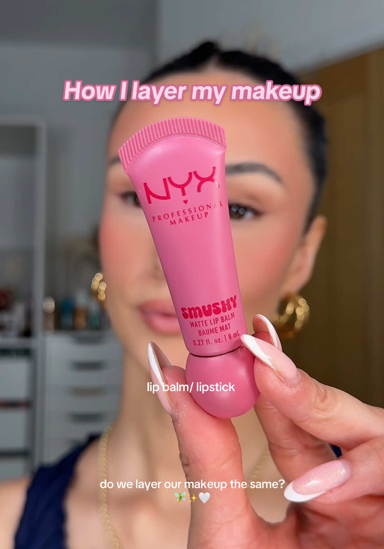 do we layer our makeup the same?😝👀🧚 @nyxcosmetics_uk crazy lift brow gel + smush matte lip balm  @Benefit Cosmetics UK mighty fine brow pen  @Morphe Cosmetics flickering sands eyeshadow + setting mist  @Kosas mascara @Iconic London underglow primer  @Hourglass Cosmetics luminous glow foundation  @makeupforever artist color crayon anywhere caffeine  @hudabeautyshop faux filter concealer & easy bake powder  @Rare Beauty liquid blush  @Haus Labs by Lady Gaga bronzer  @Saie powder blush @e.l.f. Cosmetics UK cream glide lip liner  @The INKEY List dewy face mist #layeringmakeup #orderofmakeup #makeuptutorial #makeup (not an ad, some products were gifted, others I purchased myself , no obligation to post)