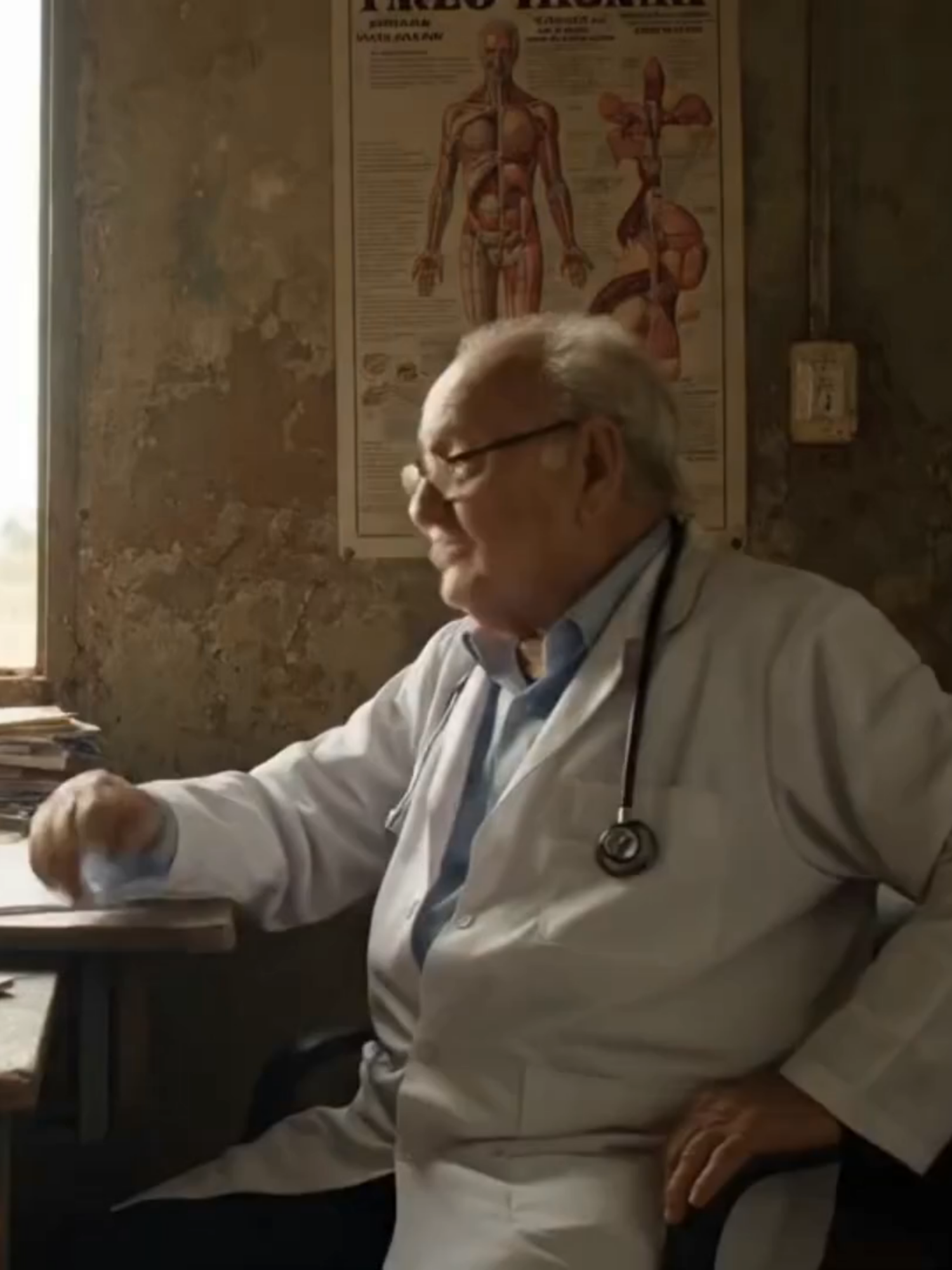 O médico mais sincero que você vai ver hoje 😂 A paciente com um problema, o médico com a solução mais direta e hilária possível! 😂 O que você achou desse diagnóstico? Marque um amigo que já precisou de um conselho assim! #humor #comedia #medico #consulta #engracado #videosengracados #viralizou #risadas #saude #tiktokbrasil #fyp #veo3 #idosos