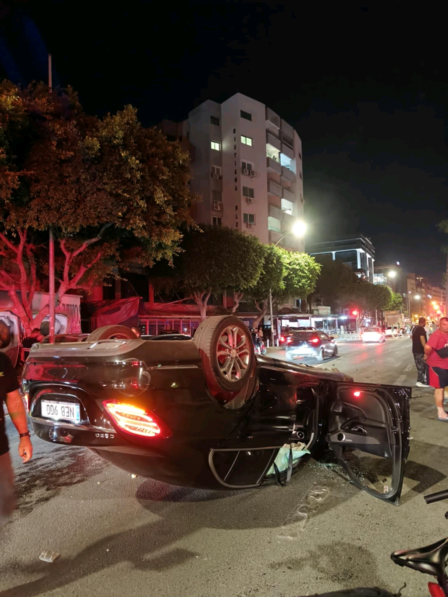 Road Accident in #limassol #roadreportcy 