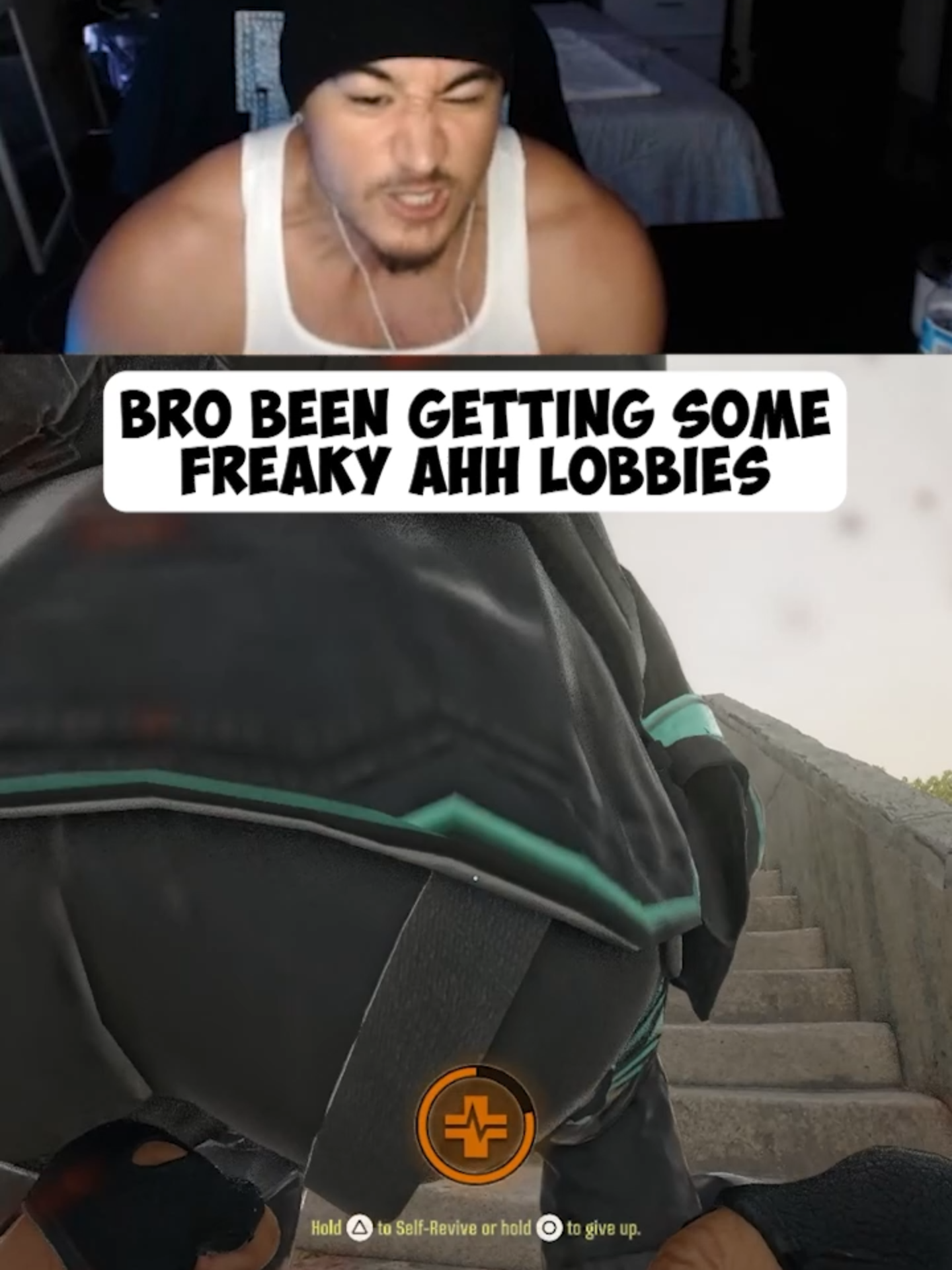 BRO GOT SOME FREAKY AHH LOBBIES 😭 #warzone #codwarzone #callofdutywarzone #rebirthisland #neekduce #streamer #proximitychat #warzonefunnyclips #fyp