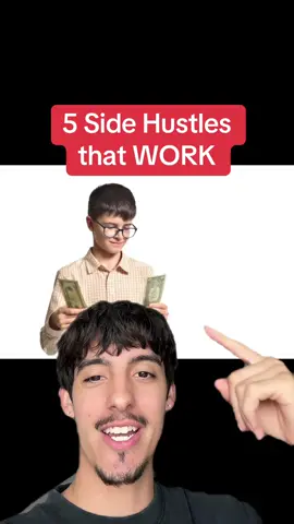 5 side hustles for teenagers to make a lot of money #ajbaron #genz 