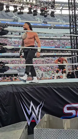 Roman Reigns handling Business  #WWE #SummerSlam #romanreigns 