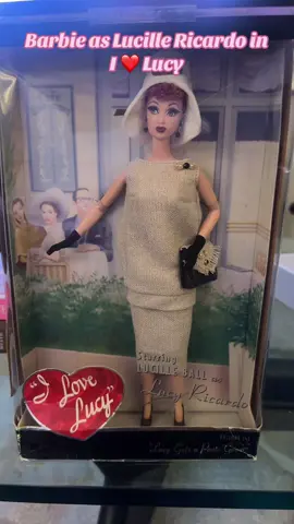 Barbie as Lucy Ricardo in I ❤️ Lucy - Watch until the end 🥰😋 #barbie #barbietiktok #lucilleball #lucyricardo #barbiecollection #barbiecollectors #dolla #barbiegirl 