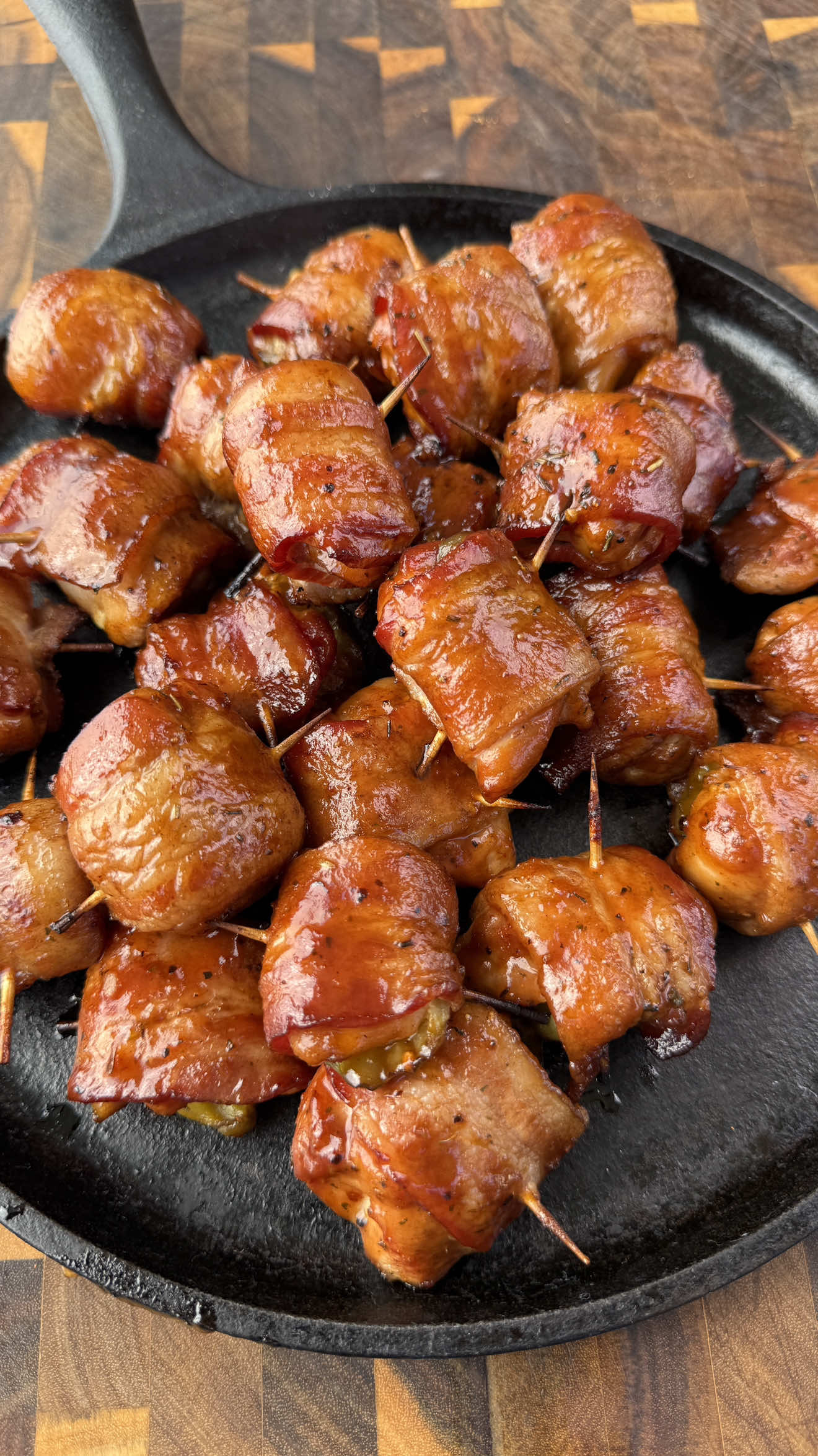 Chicken bacon pickle bites 