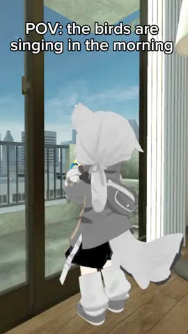 You know it’s a good morning when you hear the birds #vr #vrchat #vrchatcommunity #vrchatmemes #vrchatfunny             