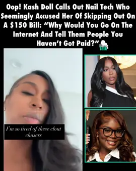 TNHT Staff: @antoine.hearns —- Neighbors, this is crazy! Kash Doll had to set the record straight after a Michigan nail tech alluded to not being paid by the rapper. In the woman’s initial video, she claimed she completed a fill-in and toe color changing service on August 3 and still had not been paid by August 7, despite traveling to the venue. She said it was for a “celebrity” but never directly dropped their name. —- Based on details given in the video, social users began to assume she was speaking on Kash Doll, and the tech’s mother confirmed she was referring to the rapper in video comments. She claimed she was told she’d be paid later due to a hectic wedding the celebrity was attending, but said a few days went by and still nothing. —- After seeing the video, Kash Doll took to social media and posted a video of her conversation with the nail tech, confirming she’d been paid. “Tish sent you the $150, right?” she asked, and the woman agreed. “So why would you get on the internet and tell these people you haven’t got paid, when you really got paid?!” The nail tech re-confirmed that KD was telling the truth but claimed she didn’t make the video to “bash her”, she was only speaking up for service providers because she felt she was being ignored. —- Following KD’s video circulating online, the nail tech deleted her initial video alluding to being unpaid. Damaging your professional reputation for a lil clout is crazy. Neighbors, what are your thoughts on this? #kashdoll #fyp