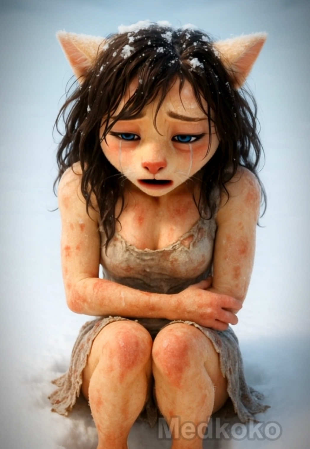 That’s what we call a heart of gold 🥹 watch till the end!   #cat #kitten #animation #story  #USA 
