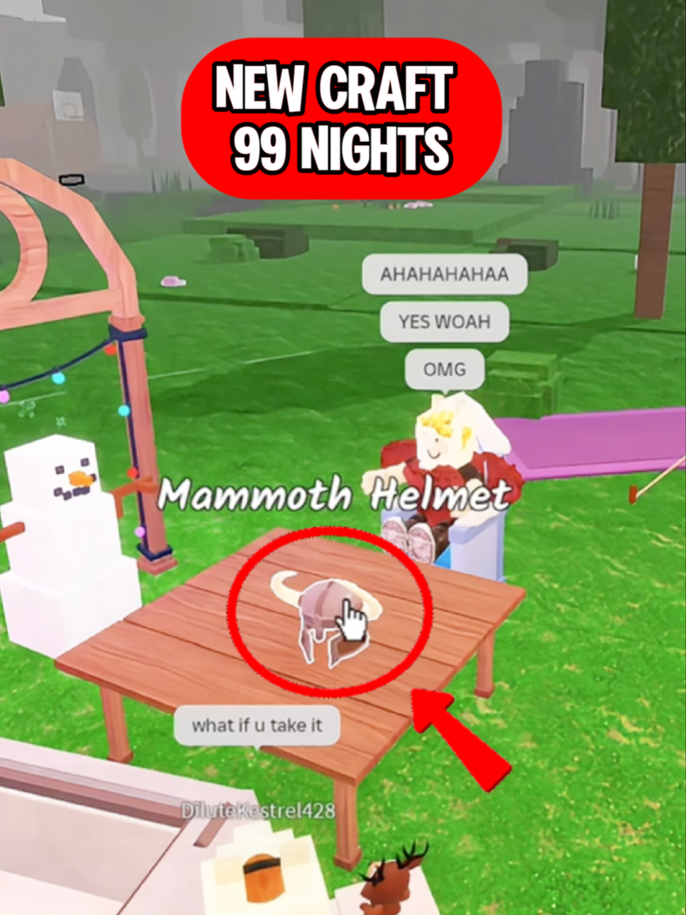 [New] Mammoth Helmet Update 99Nights In The Forest #robloxfyp #99nightsintheforest #robloxgames #99NightsInTheForest #99NightsTips #ForestSecrets #RobloxAdventure #RobloxGames #FunGamesOnRoblox #99NightsRoblox #99NightsInTheForestRoblox #99NightsGameplay