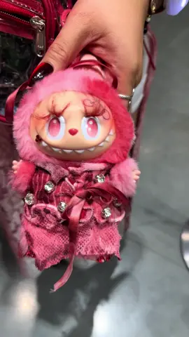 Wore my matching labubu to see mother, her dress is made out of my other fingerless glove 🩸 #ladygagaconcert #MAYHEMBALL #labubus #lagaga #concertoutfit 