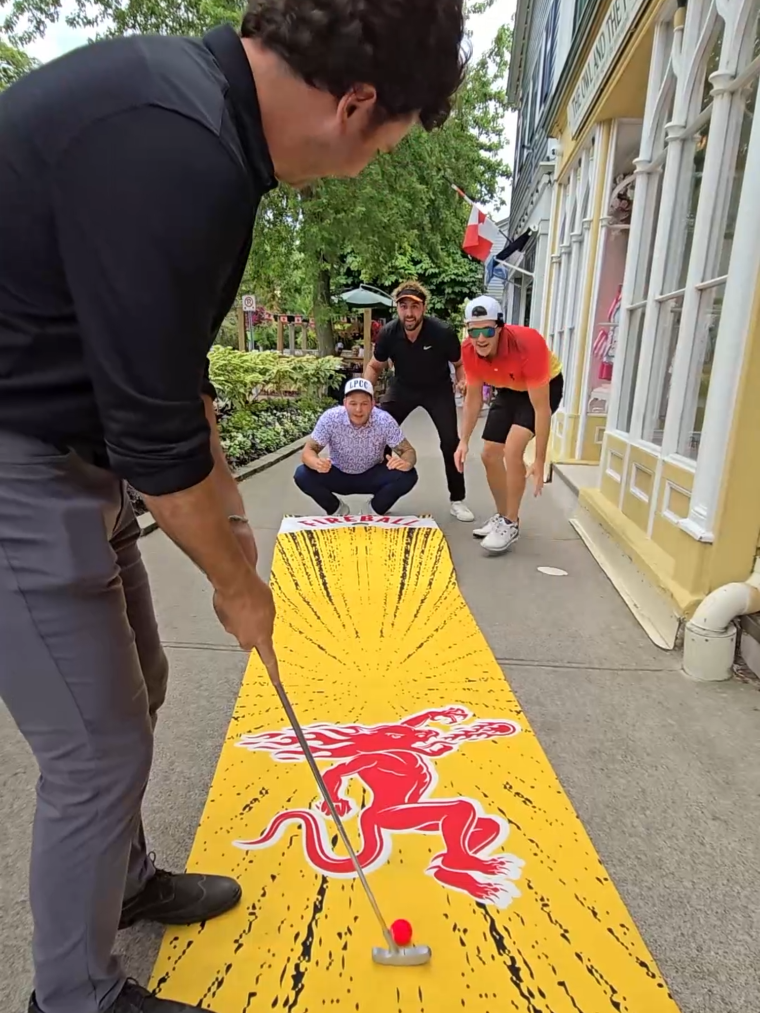 FIRE! 🔥 $100 Putt Challenge #golfchallenge #golftiktok #golf #publicchallange #golfaddict
