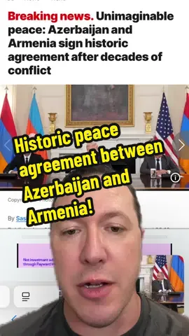#breakingnews historic peace agreement between Azerbaijan and Armenia! ##azerbaijan ##armenia ##peace ##nobelprize