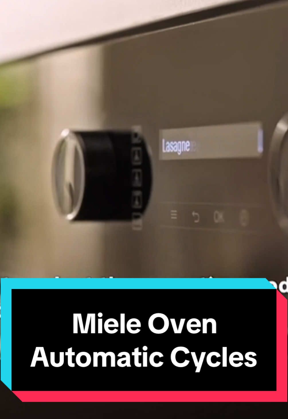 Miele Oven Automaic Cycles#Miele #miele #7000series #mieleappliances #mieleoven 