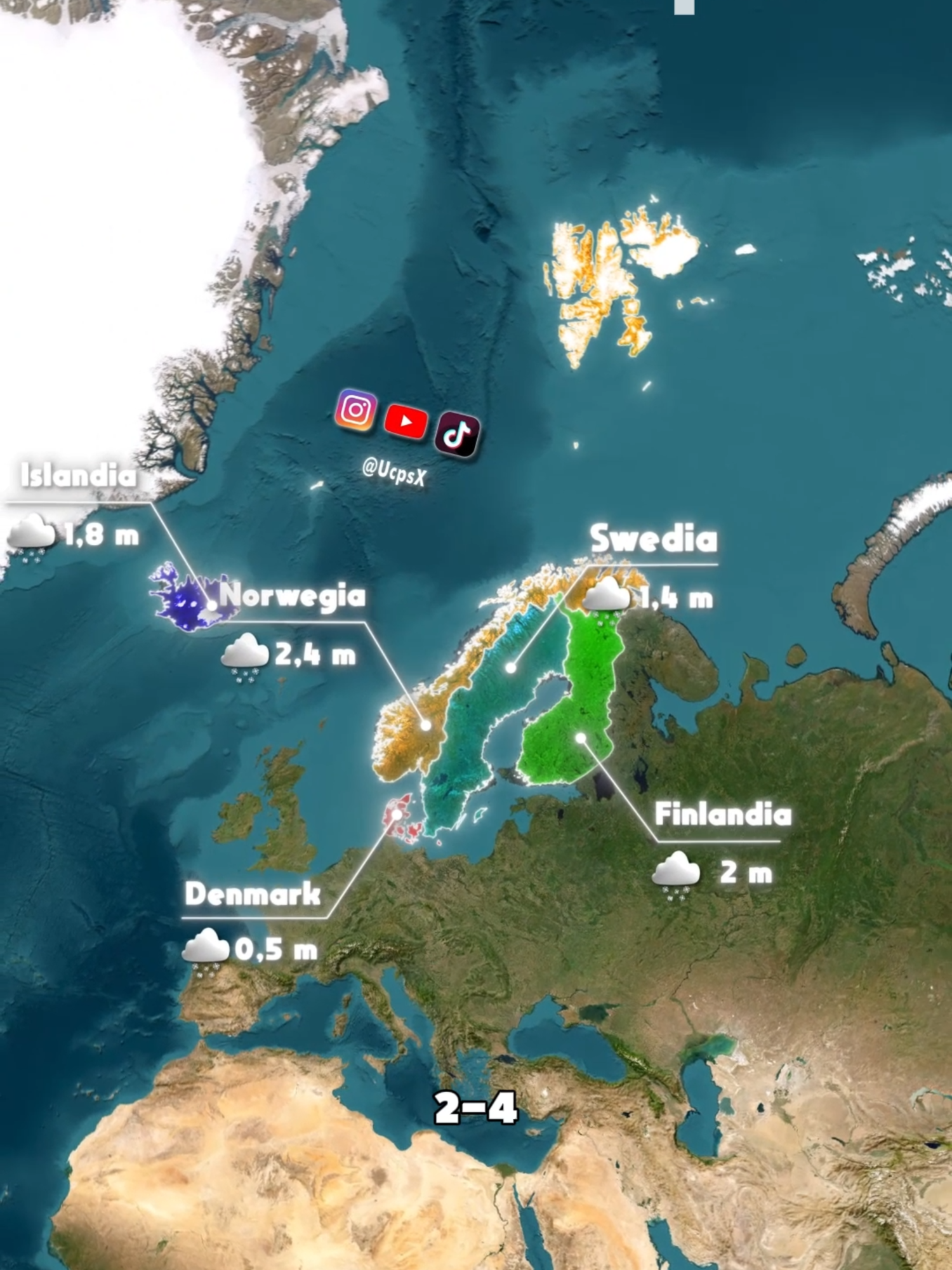 Kota Paling Bersalju di Dunia Ternyata Ada di Asia! #fyp #geography #googleearth #animation #maps