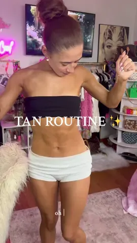 Always glam and tan with @b.tan ✨💕🤞🏼 #ad 