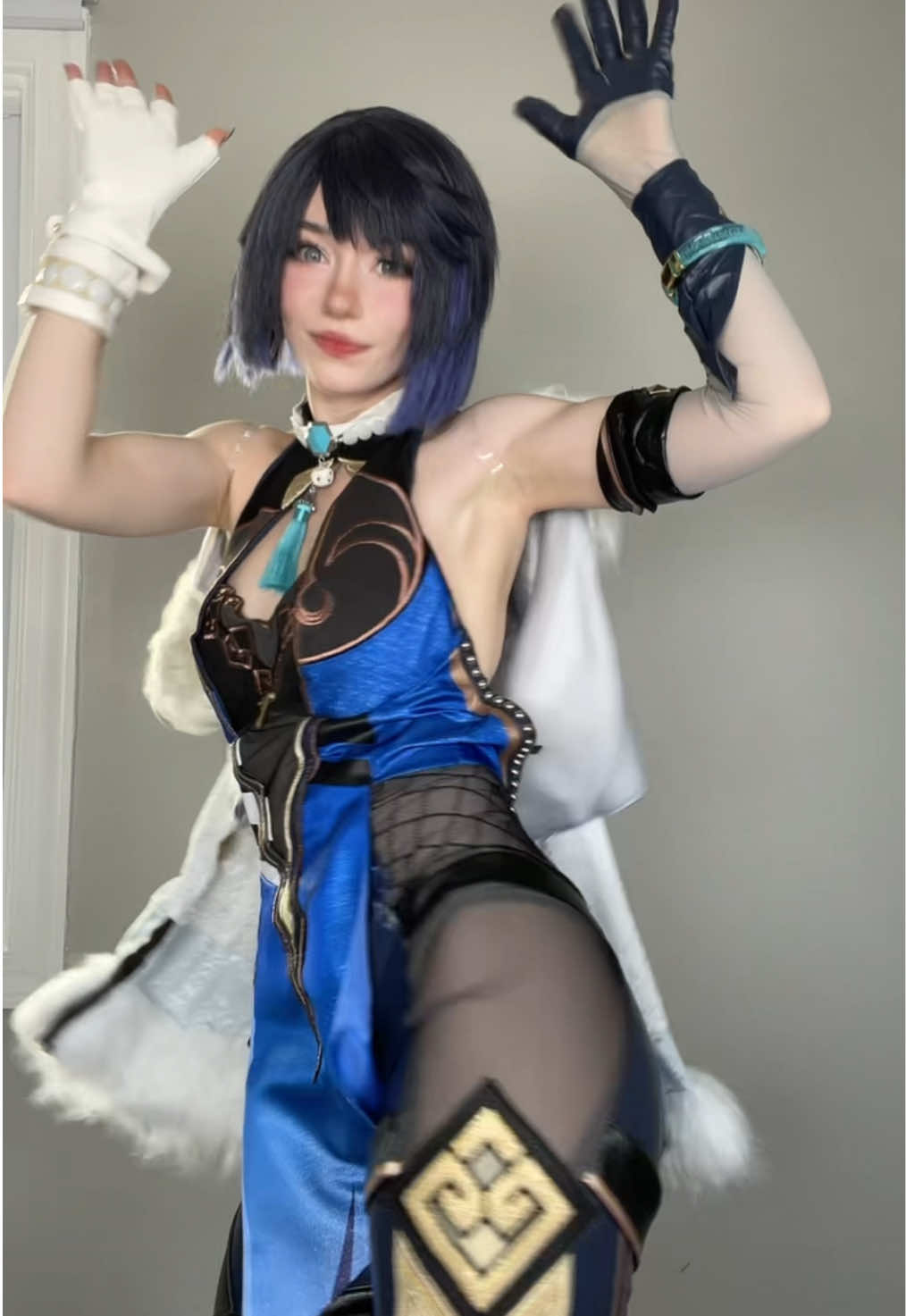 More yelan idk #GenshinImpact #cosplayer #dancetrend #yelancosplay 