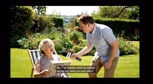 Funny granny #granny #heatwave #ai #britan #aifunny 