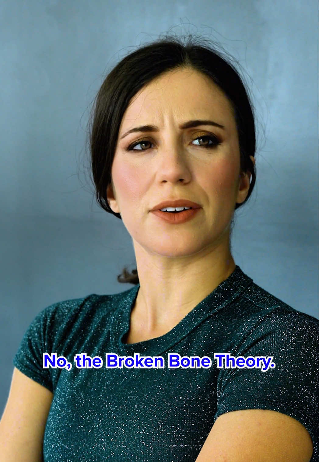 Broken Bone Theory… 👀  @Eliana Ghen 