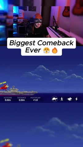 Didn't saw that coming. #planegame #comeback #big #avia