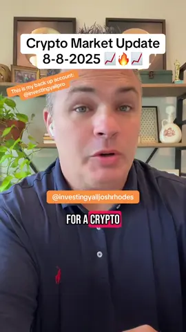 Crypto Market Update 8-8-2025 📈🔥📈 #cryptomarketupdate #bitcoin #xrp #ethereum #altseason #altseason2025 #crypto #xrpcommunity #bitcoinnews 