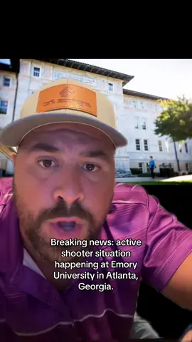 #greenscreen Breaking news: active shooter situation happening right now at Emory university in Atlanta Georgia! #atlanta #shooting #georgia #emoryuniversity 