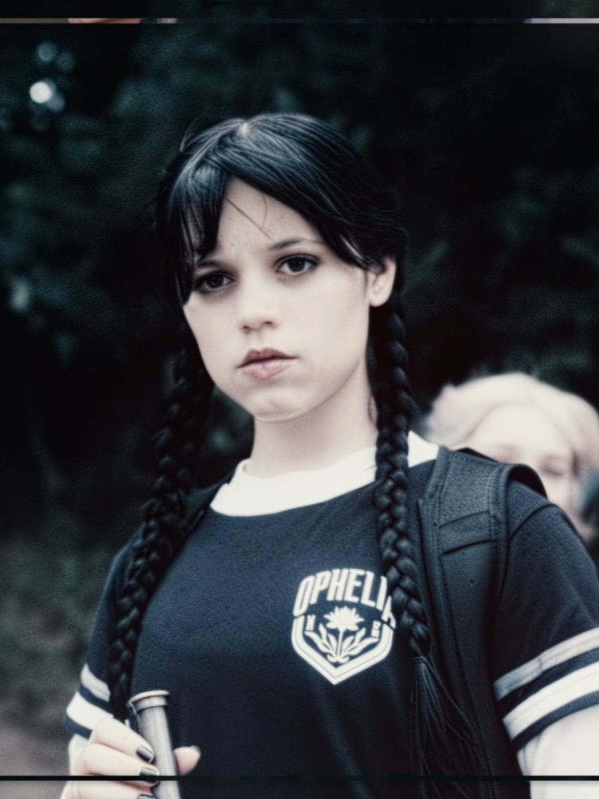she is insane  |  ib: @impexriopotter #wednesdayseason2 #wednesday #wednesdayaddams #tylergalpin #wednesdaynetflix #wandinha #wednesdayedit