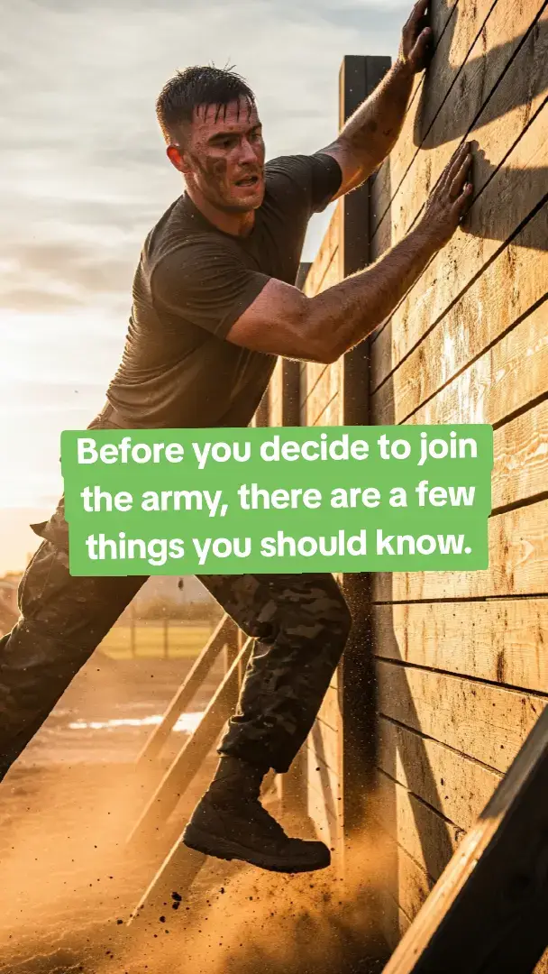 Thinking about joining the Army?  Before you sign on the dotted line, here are some things you need to know! 👇 #Army #ArmyLife #Military #MilitaryLife #Recruitment #Recruit #FutureSoldier         