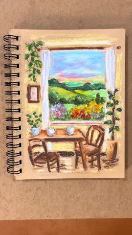 it’s always so fun editing these and seeing them come to life✨ #oilpastel #oilpastelart #oilpasteldrawing #stopmotion #sketchbook #sketchbookart #arttok