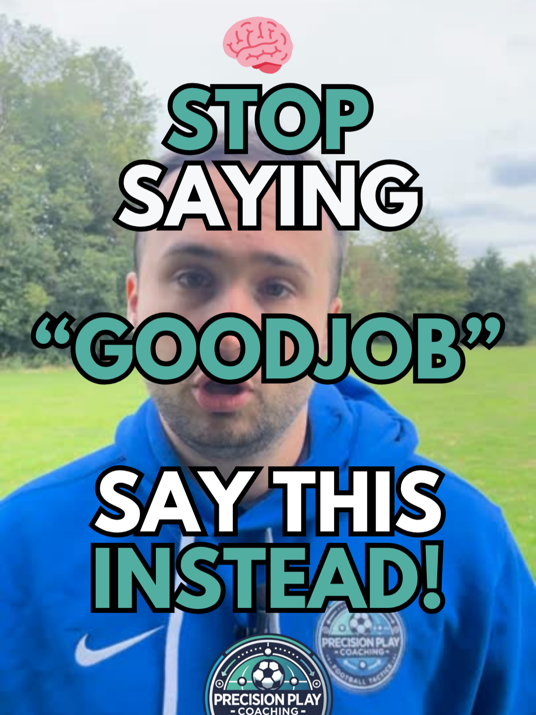 🧠 Stop Saying “Good Job” – Say This Instead! Generic praise sounds nice… but it doesn’t teach. Start using language that builds intelligence and reflection in your players. 🎯 Ask better questions. 🎯 Give specific praise. 🎯 Coach the brain, not just the moment. This small change creates smarter, more confident footballers. 💬 What’s your go-to phrase for coaching decision-making? 📌 Save this for your next session & tag your coaching crew! #footballcoach #soccercoach #coachingtips #playerdevelopment #youthfootball #coachingskills #footballintelligence #coachlanguage #gamebasedlearning #uefac #soccertraining #precisionplaycoaching #footballthinking #footballiq #fyp #coachinglife #footballskills #soccerskills #buildbetterplayers