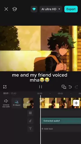 voiced a MHA clip with mah friend, here's how it went! DEKU: @kuro all might: Me #fypシ #voiceover #myheroacademia #anime #fyp 