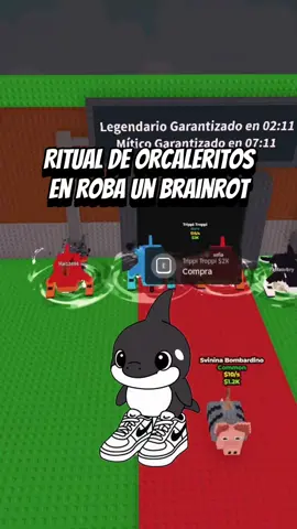 Ritual de los orcalitos en roba un brainrot. Así se hace el ritual para los orcalitos en horizontal. #masqueradebry #roblox #stealabrainrot #robaunbrainrot #ritualorcalitos #fypシ゚ #parati 