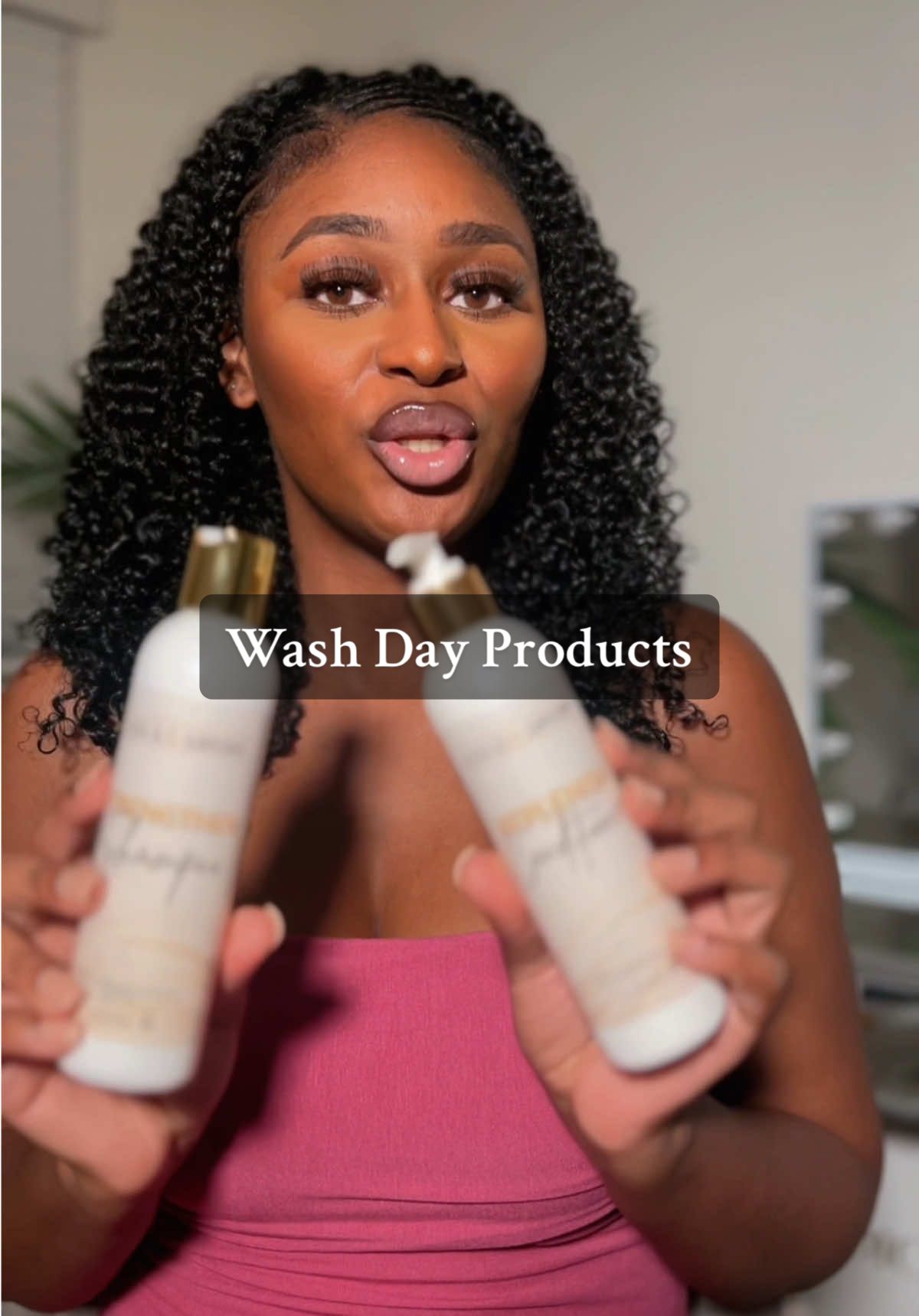I’ve tried two products from Bask & Lather and it’s 2-0 both winners.🤩 #washday #washdayroutine #shampooandconditioner #haircareroutine #haircareproducts #naturalhair #naturalhairproducts #naturalhairtiktok #hairproducts #type4hair #blackgirlhair #blackgirltiktok #productreview #productrecommendations #hairlosssolutions #affordablebeauty #naturalhaircare #blackownedbusinesses #baskandlatherco 