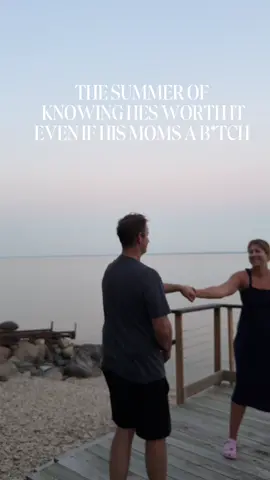 The summer I said let’s see if we can make this page even more unhinged. #daughterinlaw #husband #marriage #daylight #thesummeriturnedpretty 