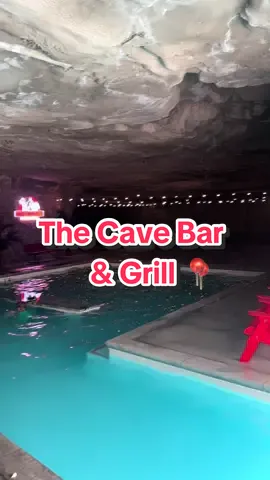 📍 The Cave Bar & Grill – Camdenton, MO (about 3 hrs from Bentonville, AR 🚗💨) 🪨 One-of-a-kind pool bar built INSIDE Missouri’s “Forever Cave” 🍕 Brick-oven pizza, burgers, tacos & more 🌊 Swim-up bar, sandy beach & swim area 🎶 Live music + stunning waterfront views ⏰ Open daily in summer (11 am–10 pm) – closed in winter 🚤 130 boat slips & lakeside parking – arrive by land or water! #thingstodo #missouri #thingstodoinnwa #fyp #hiddengems 