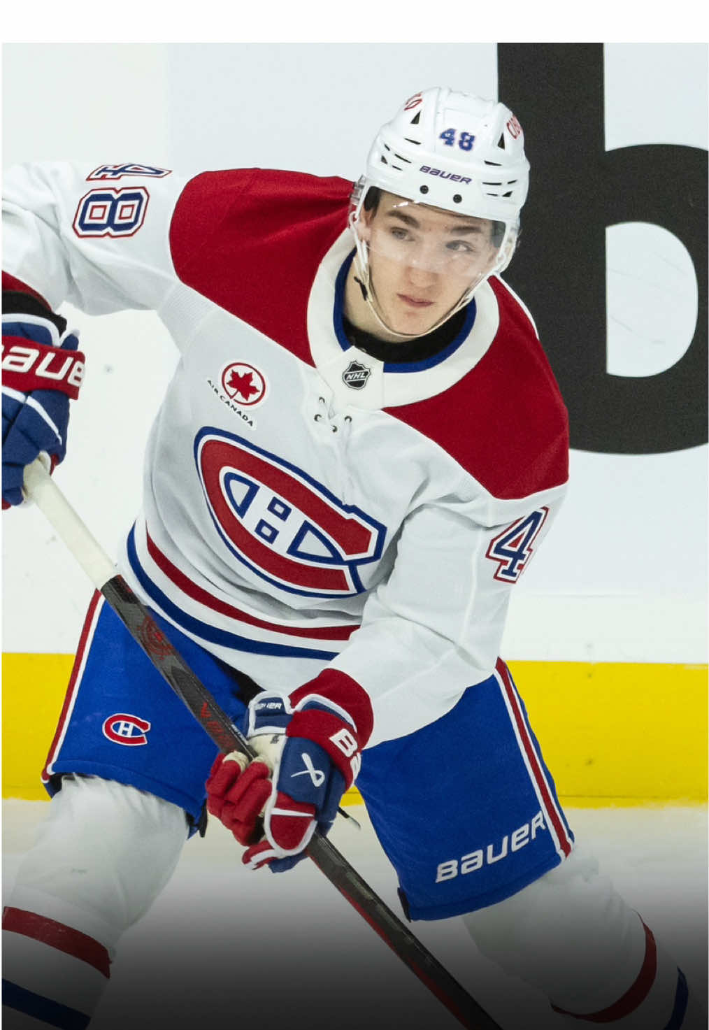 LANE HUTSON FIRST NHL GOAL🚨 #gohabsgo | #hockeypremium 