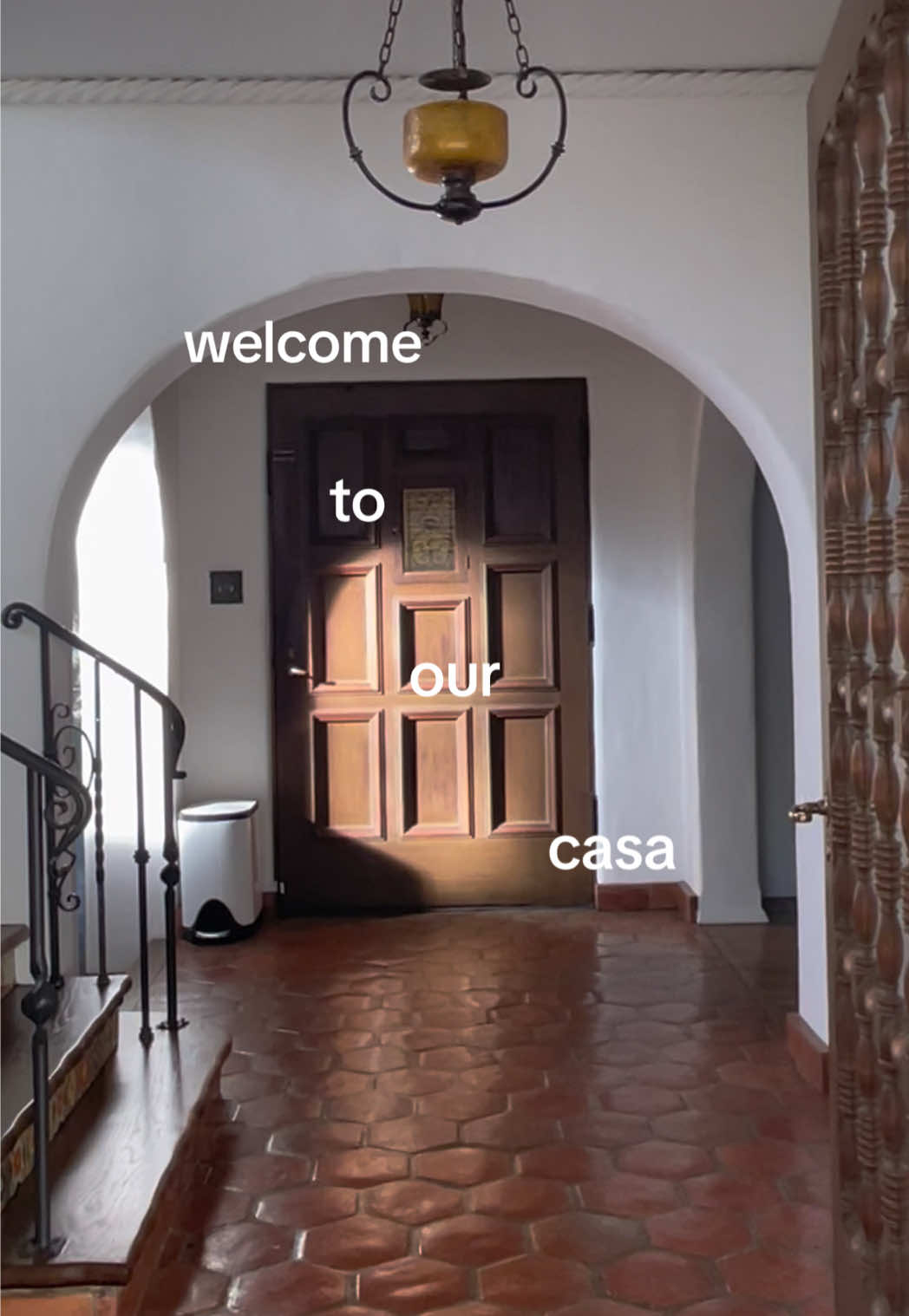welcome to our home, where we  blended old and new during our renovation 🥹  #spanishstylehome #welcometomyhouse #dreamhome  