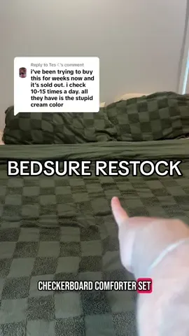 Replying to @Tes ☾ it’s finally back in stock and on a sale #bedsureblanket #comforterset #bedding 