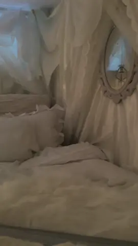my room 🪽                                                       .                                                           .                                                           .#fyp #whitesetup #viralvideo #RoomTour #gothic #coquette #dollette 