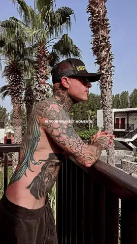 The strongest version is coming 🙌 #mindset #meditation #manifestation #dubai #uae #tattoo #menwithtattoos 