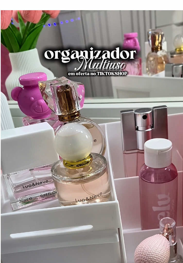Organizador Multiuso do TiktokShop 🛍️💞 #organizedhome #organizador #tiktokshop #penteadeira 