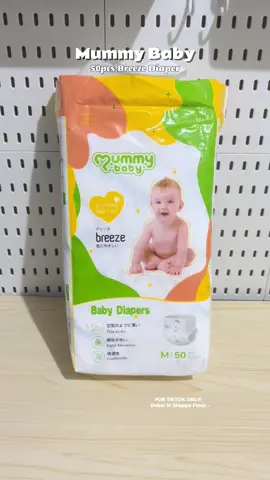 Mummy Baby Breeze Diaper 50pcs Trending Diaper 💯😍 #mummybaby #mummybabydiaper #fyp #tiktokshop 