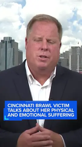 “My brain starts getting confused, 'Am I dead?' It’s having trouble realizing what’s real or not, and I feel like it’s happening all over again.” The Cincinnati brawl left a physical and emotional mark on victim “Holly,” who spoke with NewsNation’s Rich McHugh for her first sit-down TV interview. “Holly is struggling, and if you watch that video of her being pummeled, you can obviously see why,” McHugh says. MORE: https://www.newsnationnow.com/us-news/midwest/cincinnati-brawl-victim-holly-injuries/ 