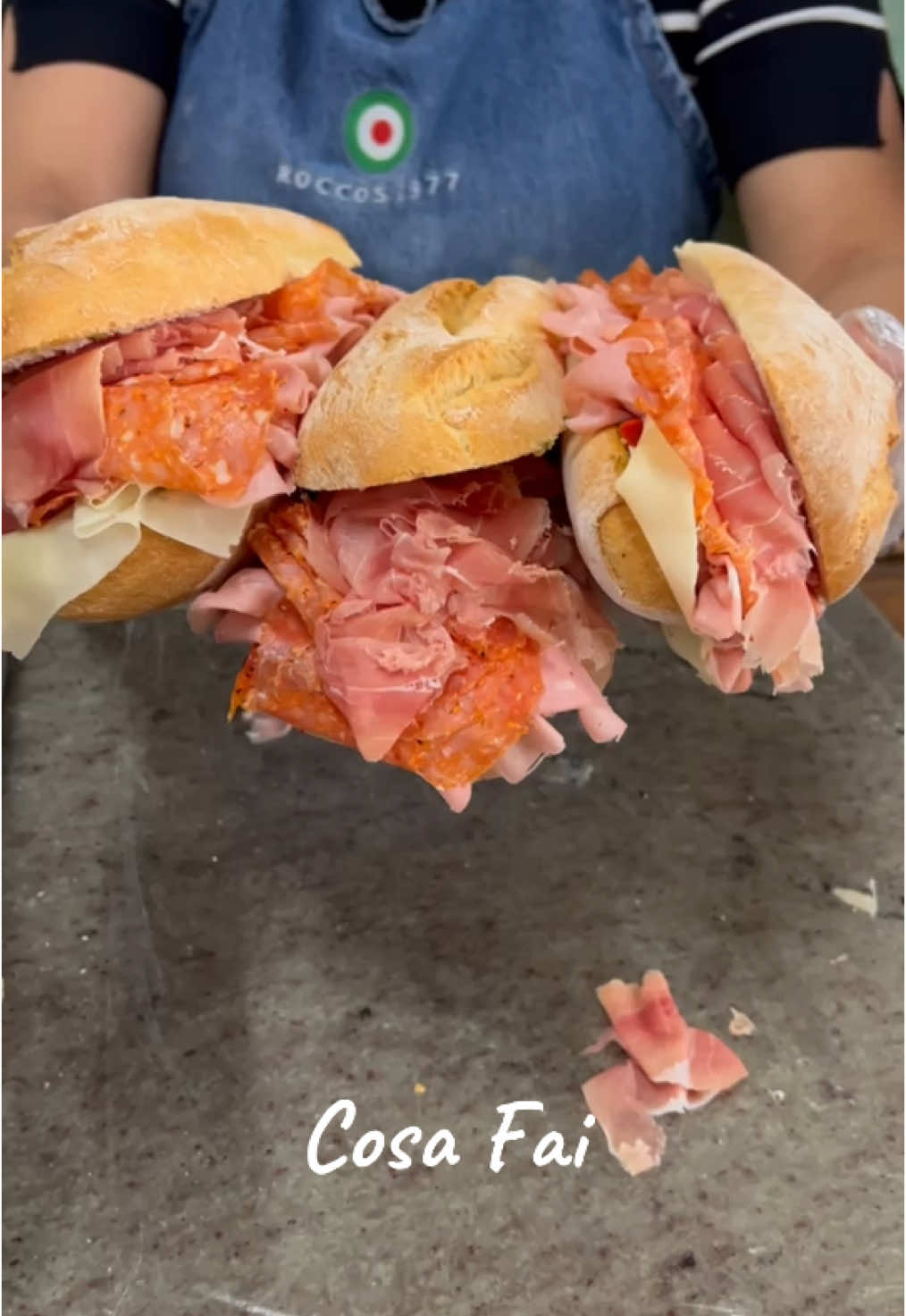 Welcome to our House 🇮🇹🥖 #sandwiches #sandwichtiktok #roccos #roccosdeli #italian #italytiktok🇮🇹🇮🇹 #deli #italy #sandwichmaker #eat #hungry #sandwich #delicatessen #cafe #melbourne #italiano #foodtiktok #italy🇮🇹 #ny #foodies 